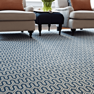 Nautical blue baltimore carpet