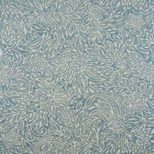 Light blue floral paisley pattern