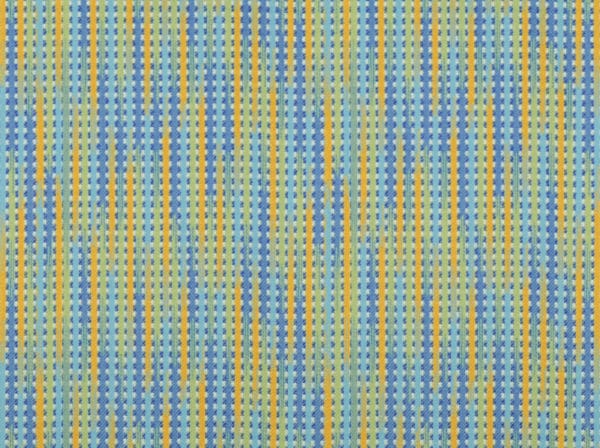 Blue and yellow geometric pattern