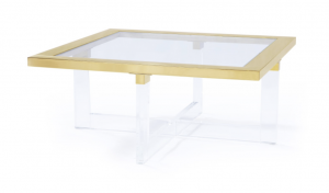 glass coffee table