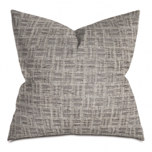 Brown Twill Weave Throw Pillow