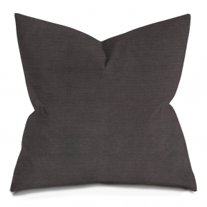 Charcoal Grey Throw Pillow