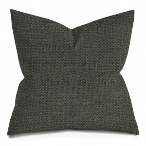 Charcoal Weave Neutral Throw Pillow