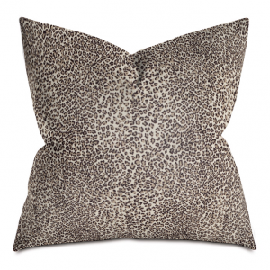Marble Cheetah Stripe Throw Pillow