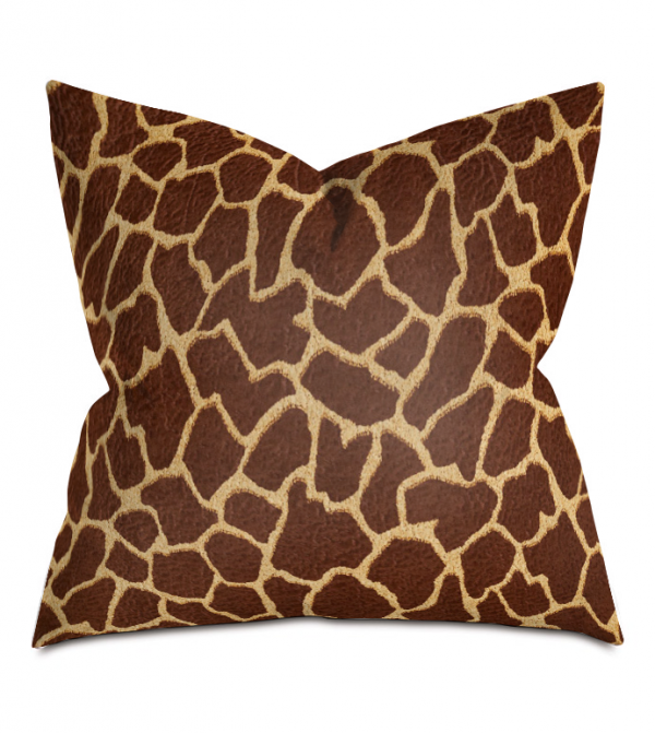 Giraffe Stripe Throw Pillow