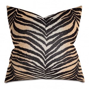 Dune Tiger Stripe Throw Pillow