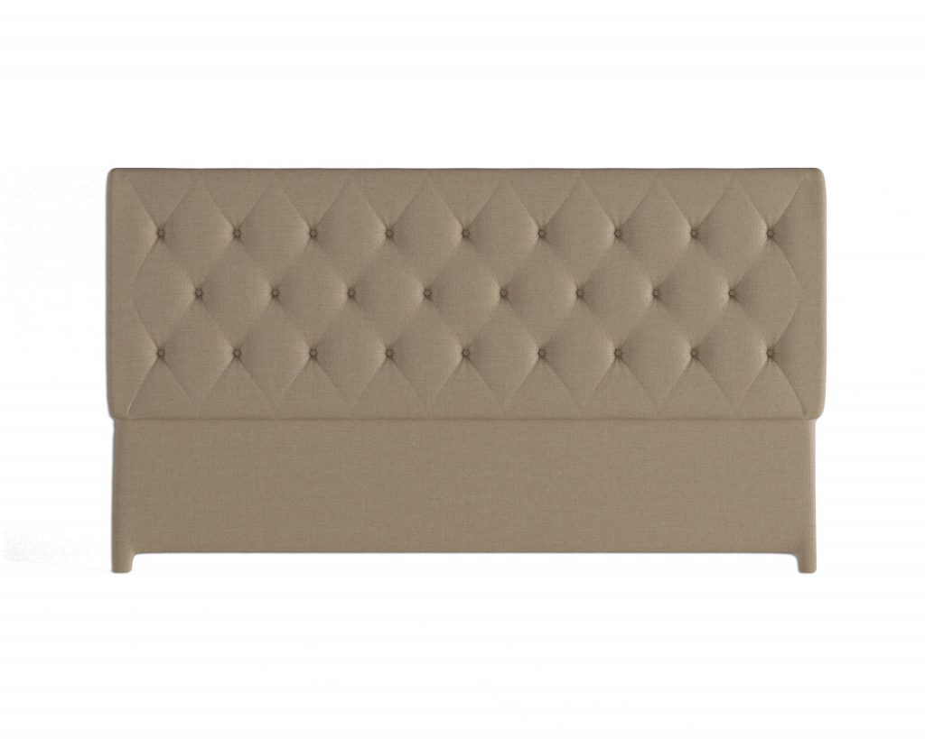 Queen Headboard, Button Tufting, Linen Shayna Rose Interiors