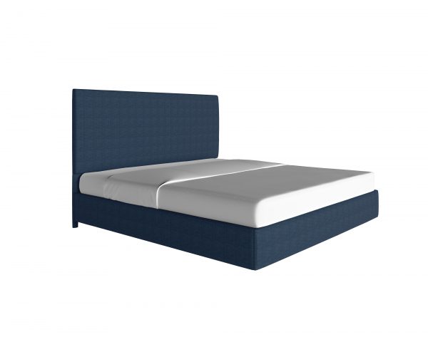 platform-beds - custom-upholstered-bed-piazza-classic-navy